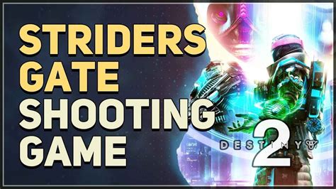 One can be found in Calus trove deep within the Typhon Imperator. . Striders gate shooting gallery